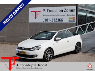 Volkswagen Golf Cabriolet 1.4 TSI Automaat! Stoelverwarming/Cruise control/Climate control/Navigatie/Parkeer assistent/Vermoeidheids herkenning 2E PINKSTERDAG GEOPEND VAN 12:00 TOT 17:00 (ROTTERDAM&HELLEVOETSLUIS)