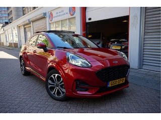 Ford Puma 1.0 EcoBoost Hybrid ST-Line X | PANO | LEER | Adaptive + Lane + BLIS | B&O | Stuur + Stoelverwarming | 3/2026 dealerbeurt gehad