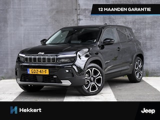 Jeep Avenger Summit 1.2 e-Hybrid 110pk Automaat DODE HOEK | STOELVERW. | JBL SOUND | NAVI | ADAPT. CC | 18''LM