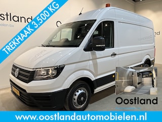 Volkswagen Crafter 50 2.0 TDI L3H3 180 PK DL Dubbel Lucht Automaat / Trekhaak 3.500 KG / Aluca Kast / Airco / Cruise Control / CarPlay / Camera / 34.300 KM !!