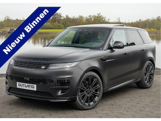 Land Rover Range Rover Sport P550e Autobiography | Santorini Black Stealth PPF - Ebony leder | Full Options |
