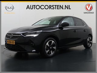 Opel Corsa Elegance 50 kWh SOH 93% Navi Ecc 360°Camera Apple Carplay Android Auto Cruise Control Pdc Dodehoek detectie Keyless Draadloze telefoonlader Privacy Glas Lmv Isofix Led Regen-Lichtsensor Lane Assist Origineel Nederlandse Auto Zeer compleet!