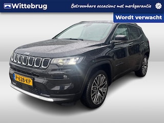 Jeep Compass 4xe 190 Plug-in Hybrid Electric Limited Lease Ed. / Pano / Leder / Camera / App connect / Leder / Stoel+stuur verwarming / Lichtmetaal 19 inch /
