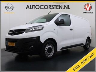Opel Vivaro 1.5 CDTI L2H1 3-Persoons Airco Cruise Control Dodehoek Bluetooth Pdc Edition Betonplex vloer Kasteninbouw Schuifdeur Regen+Lichtsensor Euro 6 1e Eigenaar