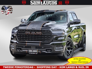 Dodge Ram LIMITED SPORT H.O 540HP 706Nm | Massage + Full Option | De Meest Luxe en Volle Pick-Up in zijn Klasse | Comfortabele Dubbele Cabine met Royale 5 Zitplaatsen | BPM vrij | Nu Leverbaar uit Voorraad | Voorraad Nr 2355 - 5149