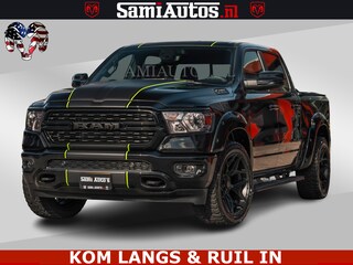 Dodge Ram SPORT | 5.7 V8 4x4 HEMI | PANORAMA DAK | GROOTSCHERM 12 INCH | LPG | Diamond Black Pearl | CREW CAB | DUBBELE CABINE | 5 PERSOONS | DC | VOORRAAD NR 2554 - 6048