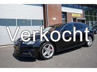 Audi A4 Avant 1.4 TFSI 150PK SPORT S-LINE EDITION ORIGINEEL NEDERLANDS FULL LED ELECTR.KLEP NAVIGATIE ECC AIRCO CRUISECONTROL PDC V+A LMV 1/2LEDER BLUETOOTH 4X ELECTR.RAMEN/SPIEGELS