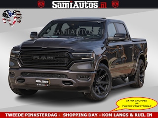 Dodge Ram LIMITED | 5.7 V8 HEMI 402PK | TUFF WIELEN | MEEST VOLLE LIMITED | PRACHTIGE KLEUR GRANITE CRYSTAL PEARL | CREW CAB | DUBBELE CABINE DC 5 PERSOONS | CREW CAB 5 PERSOONS | DUBBELE CABINE DC | MEEST ROYALE EN COMFORTABELE BEDRIJFSAUTO | HEAD-UP | LUCHTVERING | RONDOM CAMERA | MWK KLEP | PANORAMA DAK |