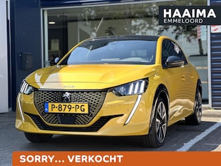 Peugeot 208 EV GT Pack 50 kWh | Adaptive Cruise Control | Climate Control | Apple Carplay/Android Auto | Navigatie | Full LED | Alcantara | Parkeercamera/-sensoren | Keyless Entry/Start | Sfeerverlichting | DAB | Dealer onderhouden |