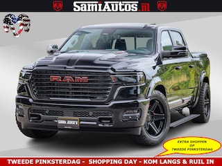 Dodge Ram 1500 Night Premium | Full Option | De Meest Luxe Pick-Up in zijn Klasse | Comfortabele Dubbele Cabine met Royale 5 Zitplaatsen | BPM vrij | Nu Leverbaar uit Voorraad | Voorraad Nr 2287 - 3384
