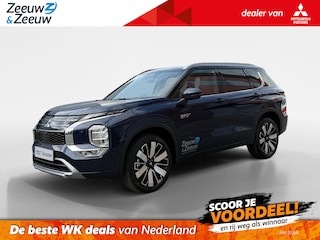 Mitsubishi Outlander 2.4 PHEV Instyle+ | Schuif-/kanteldak | Bruinleren bekleding | Head up display | Apple Carplay/ Android auto | stoel verwarming/ verkloeling | Massagestoelen |