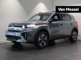 Citroën C3 Aircross Hybrid 145pk Max | Automaat | Climate Control | Full Map Navigatie | Apple Carplay / Android Auto | Camera | Parkeersensoren | Bekleding Half Leder | 17" Lichtmetalen Velgen | Direct uit Voorraad Leverbaar!