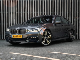 BMW 740i 327pk High-Exe. M-Sport|BTW|Schuifdak|Laser|Stoelkoeling/verw.|360-cam|Carplay|Luchtvering|AdaptieveCC|Side/Lane