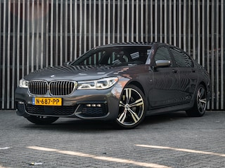 BMW 740i 327pk High-Exe. M-Sport|BTW|Schuifdak|Laser|Stoelkoeling/verw.|360-cam|Carplay|Luchtvering|AdaptieveCC|Side/Lane