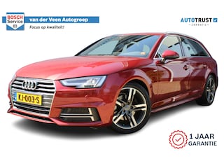 Audi A4 Avant 1.4 TFSI Sport S line edition | Incl. 12 maanden Garantie | Keyless start | Elektrische kofferbakklep | Cruise controle | Climate controle | Navigatie | Parkeersensoren achter | Virtual cockpit | Schakelmogelijheid aan stuurwiel | Zwarte hemelbekleding | 18 Inch LMV | Half lederen bekleding | Origineel NL Auto | NAP |
