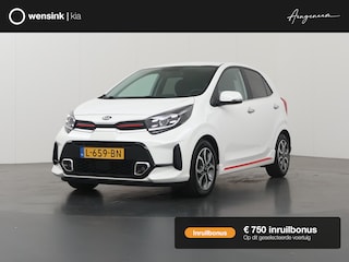 Kia Picanto 1.0 DPi GT-Line | Navigatie | Parkeercamera | Leder | Apple Carplay/Android Auto | Climate Control | Cruise Control |