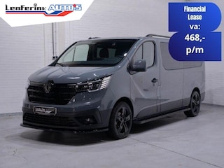 Renault Trafic 2.0 DCi 130 pk Dubbel Cabine Black&Grey Airco, Camera, 18" LMV, Spoiler V+A, LED Koplampen, Zwarte Grille, 6-Zits