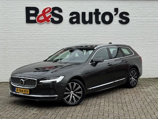 Volvo V90 2.0 T6 PHEV AWD SOH85% Automaat Adaptive cruise Climate Stuur-stoelverwarming Leer Apple / Android Dodehoekdetectie