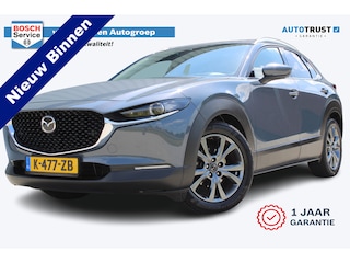 Mazda CX-30 2.0 e-SkyActiv-X M Hybrid Luxury | Adaptieve cruise control | Apple carplay/Android auto | Stoel/stuurverwarming | Trekhaak | Head-up display | Parkeercamera | Memory seat | Bose audio |