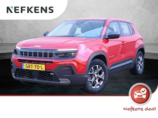 Jeep Avenger Longitude 54 kWh | Accu 98% | Warmtepomp | AppleCarPlay/Android | Parkeersensoren achter | 16'' LM velgen