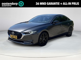 Mazda 3 2.0 e-SkyActiv-X M Hybrid 186 Luxury | Dealeronderhouden | Stoelgeheugen | Stoel en stuurverwarming | Climate Control | Achteruitrijcamera | Full adaptief led | Dodehoeksensoren | Bose |