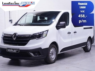 Renault Trafic 2.0 DCi 170 pk L2 Dubbel Cabine Aut. 2x Schuifdeur Navi, BPM vrij, LED Koplampen, PDC achter, 5-Zits