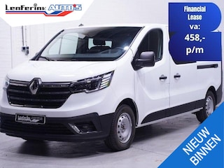 Renault Trafic 2.0 DCi 170 pk L2 Dubbel Cabine Aut. 2x Schuifdeur Navi, BPM vrij, LED Koplampen, PDC achter, 5-Zits