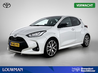 Toyota Yaris 1.5 Hybrid Executive Premium Pack | 1e eigenaar | Dealer onderhouden | JBL | Head-Up Display | Panoramadak | Stuur + stoelverwarming | dodehoek detectie | Parkeersensoren Voor+achter | Onderweg-naar-dealer