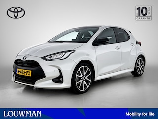 Toyota Yaris 1.5 Hybrid Executive Premium Pack | 1e eigenaar | Dealer onderhouden | JBL | Head-Up Display | Panoramadak | Stuur + stoelverwarming | dodehoek detectie | Parkeersensoren Voor+achter | Onderweg-naar-dealer