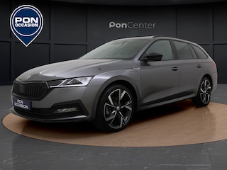 Skoda Octavia Combi 1.4 TSI iV PHEV Sportline | Head-up Display | Camera | Side Assist | ACC | Stoelverwarming | Elek. Stoelen | Elek. Achterklep | 19'' |