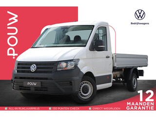 Volkswagen Crafter 35 2.0 TDI 140pk Pick-up | Open laadbak | Airco | Bijrijdersbank | Cruise Control | Trekhaak