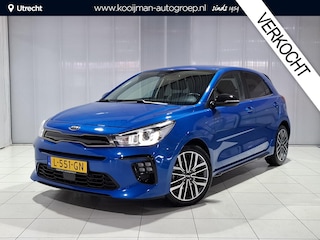 Kia Rio 1.0 T-GDi MHEV GT-Line Stoel en stuur verwarming, Apple Carplay/Android Auto, Navigatie, Camera.