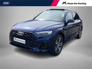 Audi Q5 50 TFSIe 220kW/299PK S Line · Panoramadak · Camera ·  Luchtvering · Apple/Android Car Play · Drive select · Garantie t/m 28-05-2028 of 80000km.