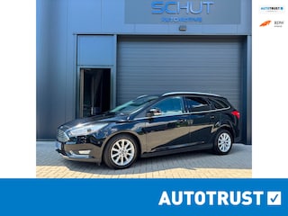 Ford Focus Wagon 125pk Titanium XENON | HALF LEDER | CLIMA | CRUISE CONTROL | CARPLAY | BLIS | STOELVERWARMING