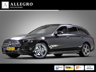 Mercedes-Benz C-klasse Estate 300 e AMG-Line Edition (SFEERVERLICHTING, MEMORY, PANORAMADAK, ACC, TREKHAAK, STOELVERWARMING, NAP)