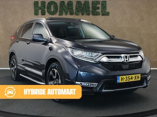Honda CR-V 2.0 Hybrid AWD Executive - ORIGINEEL NEDERLANDSE AUTO - LEDEREN BEKLEDING - ELEKTRISCHE STOELVERSTELLING BESTUURDERSKANT - 4 WIELAANDRIJVING - PANORAMADAK - ELEKTRISCHE ACHTERKLEP - HEAD UP DISPLAY - VOLLEDIG  HONDA DEALER ONDERHOUDEN - TREEPLANKEN - NAVIGATIE - ONDERZIJDE VOORRUITVERWARMING - STUURVERWARMING- 4 SEIZOENENBANDEN