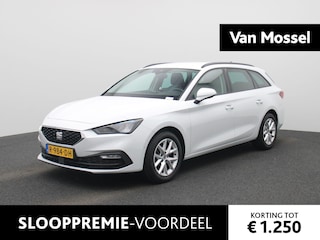 Seat Leon Sportstourer 1.0 TSI Style Business Intense | Navigatie | Trekhaak | Virtual cockpit | Climate control | Parkeer sensoren | LMV | LED | Camera | Cruise control | Apple carplay