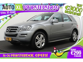 Mercedes-Benz ML 300 CDI V6 Aut. *Youngtimer* Schuif-/kanteldak Elek.Trekhaak Leder