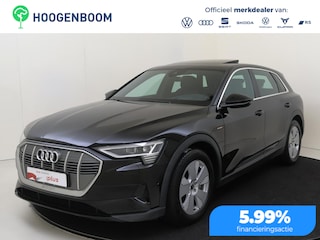 Audi e-Tron 55 quattro Advanced edition 95 kWh | SoH 100% | Panoramadak | Trekhaak | Head-up display | Luchtvering | Dodehoek detectie |  Parkeerassistent | Achteruitrijcamera | Navigatie Plus |