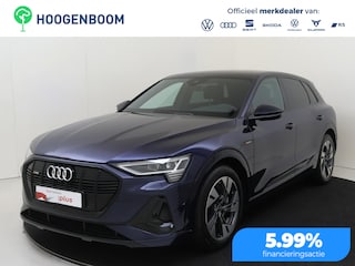 Audi e-Tron 55 quattro S edition 95 kWh | SoH 100% | Trekhaak | Luchtvering | Bang & Olufsen | 360 camera | Dodehoek detectie | Navigatie Plus | Lederen bekleding |