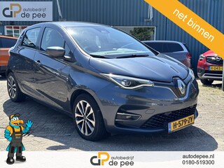 Renault Zoe R135 Zen 52 kWh (ex Accu) GARANTIE/CARPLAY/CLIMA/CRUISE/TREKHAAK/NAVI/CAMERA/LICHTMETAAL rijklaarprijs!