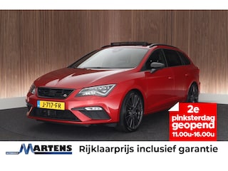 Seat Leon ST 1.5 TSI 150pk DSG FR Ultimate Edition Black Panoramadak Camera Keyless Beats Stoelverwarming Navigatie
