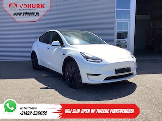 Tesla Model Y Long Range AWD 75 kWh 540 km WLTP MARGE SOH 92%/ Pano/ Warmtepomp/ Adapt.Cruise/ Memory/ Elek.klep/ Stoelverw./ Navi/ 360 camera/ Climate/ 19”LMV