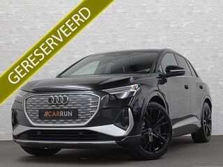Audi Q4 45 Quattro S-Line 77 / 82 kWh | ACC | Matrix-LED | Keyless-Entry | Standkachel | Carplay | 27150,= exc. btw | Lane Assist | 3-Zone Clima | Stoelverwarming | Getint Glas | Autom. Parkeren | Virtual Cockpit |