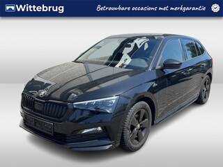 Skoda Scala 1.5 TSI Monte Carlo / AUTOMAAT/ 150 PK/ PANO/ STUUR+STOELVERWARM./ ELEK.STOELEN/ ELEK.ACHTERKLEP/ DCC/ PARK.SENSOR.V+A/ CAMERA/ KEYLESS/ CRUISE/ DIGITAL DASH/ SMARTLINK/ DAB/ CLIMA/ NAVI/ LED/ 18'' LMV