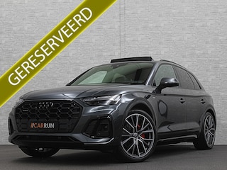 Audi Q5 300pk Hybrid S-Line | Luchtvering | Panorama | ACC | B&O Sound | Massage | Trekhaak | Matrix-LED | Head-Up | Sfeerverlichting | Leder | ISO-Glas | 3-Zone Clima | Standkachel | Bekerhouder Koeling/Verwarming | Stoelverwarming V+A | Zwarte Hemel | Carplay | Zonwering |