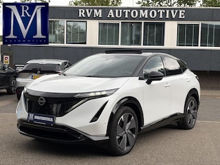 Nissan Ariya e-4ORCE Evolve 91 kWh | TOPSTAAT | NISSAN DEALER ONDERHOUDEN | PANODAK | STOELVERWARMING+ VENTILATIE| BOSE AUDIO| HEAD-UP DISPLAY| AFNEEMBARE TREKHAAK| ELEKTRISCHE ACHTERKLEP| SUPER COMPLEET!|