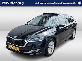 Skoda Octavia Combi 1.0 e-TSI Business Edition / AUTOMAAT/ PANO/ CRUISE/ SMARTLINK/ PARKEER SENSOREN V+A/ ELEK.ACHTERKLEP/ KEYLESS/ DIGITAL DASH/ DAB/ NAVI/ CLIMA/ 16'' LMV