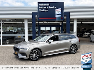 Volvo V60 2.0 B3 Momentum Advantage / Automaat / NL-Auto / Dealer-Onderhouden / Pilot-Assist / Adaptieve Cruise-Control / Stoel-/Stuurverwarming / Elektr.-Wegklapbare Trekhaak / Draadloze-Telefoonlader / Climate-Control / Standkachel / Keyless / LED / Apple-Carplay & Android-Auto / DAB Radio-Bluetooth / Navi / PDC V+A met Camera / 18'' LMV / ENZ.