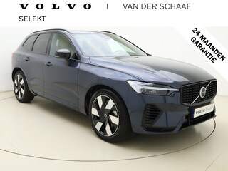 Volvo XC60 T6 AWD 350pk Plus Dark / Luchtvering / geventileerde stoelen / Amber interieur / Panorama dak /  Voorruit verwarming /